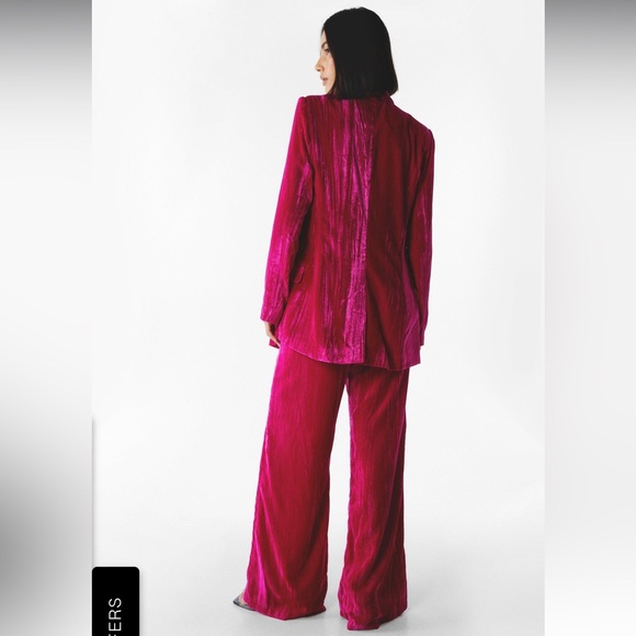 NASTY GAL | Crushed Velvet Co-Ord - Picture 7 of 11